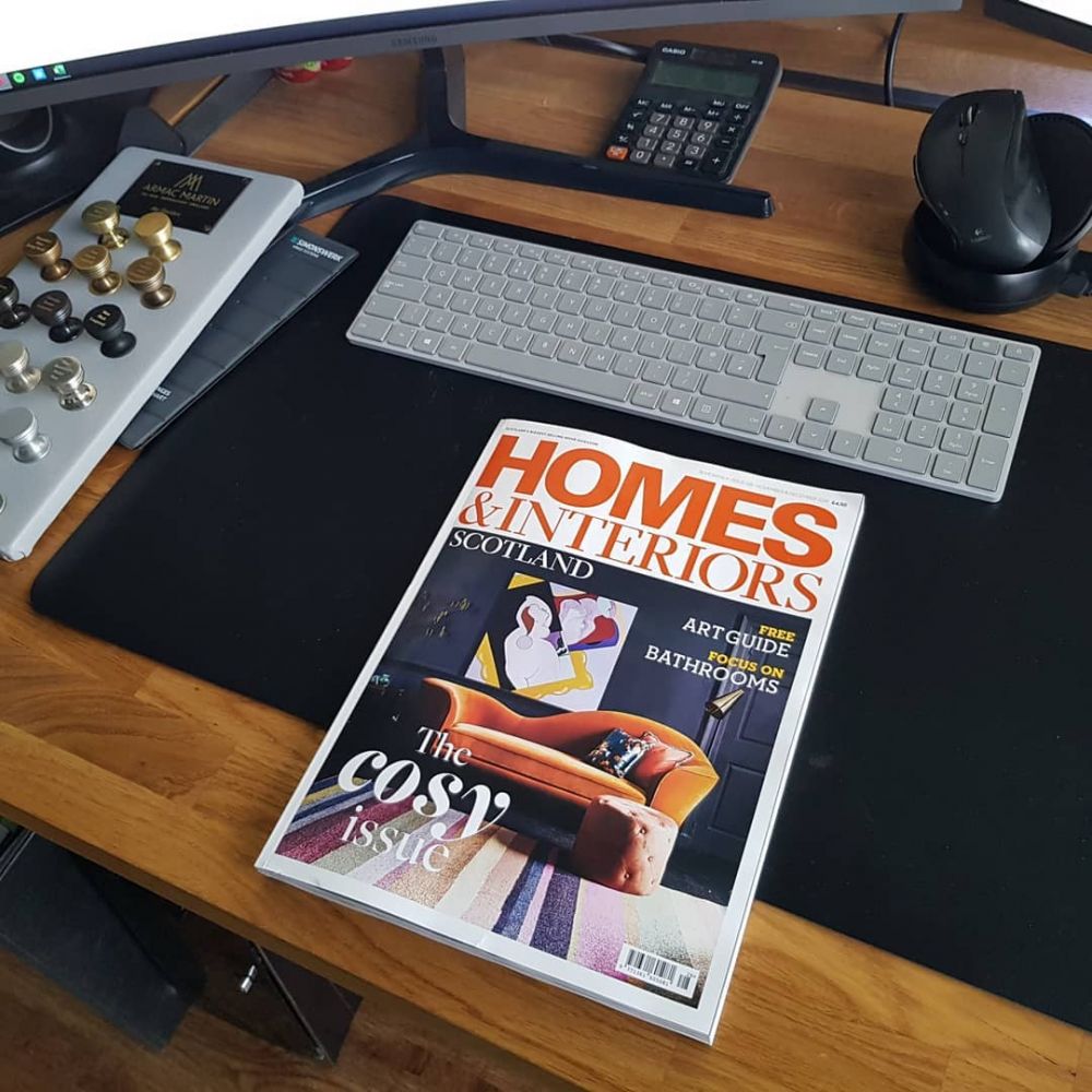 A feature in Homes and Interiors Scotland