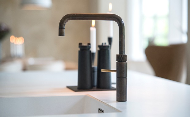 Quooker fusion square tap with pro3 tank