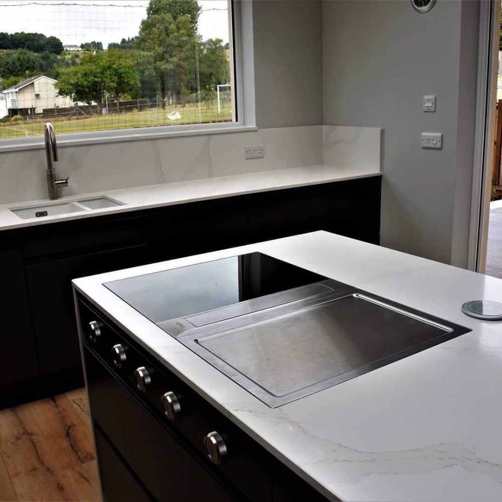 CAD - Bespoke Kitchens - Actual - Kitchen Design Glasgow