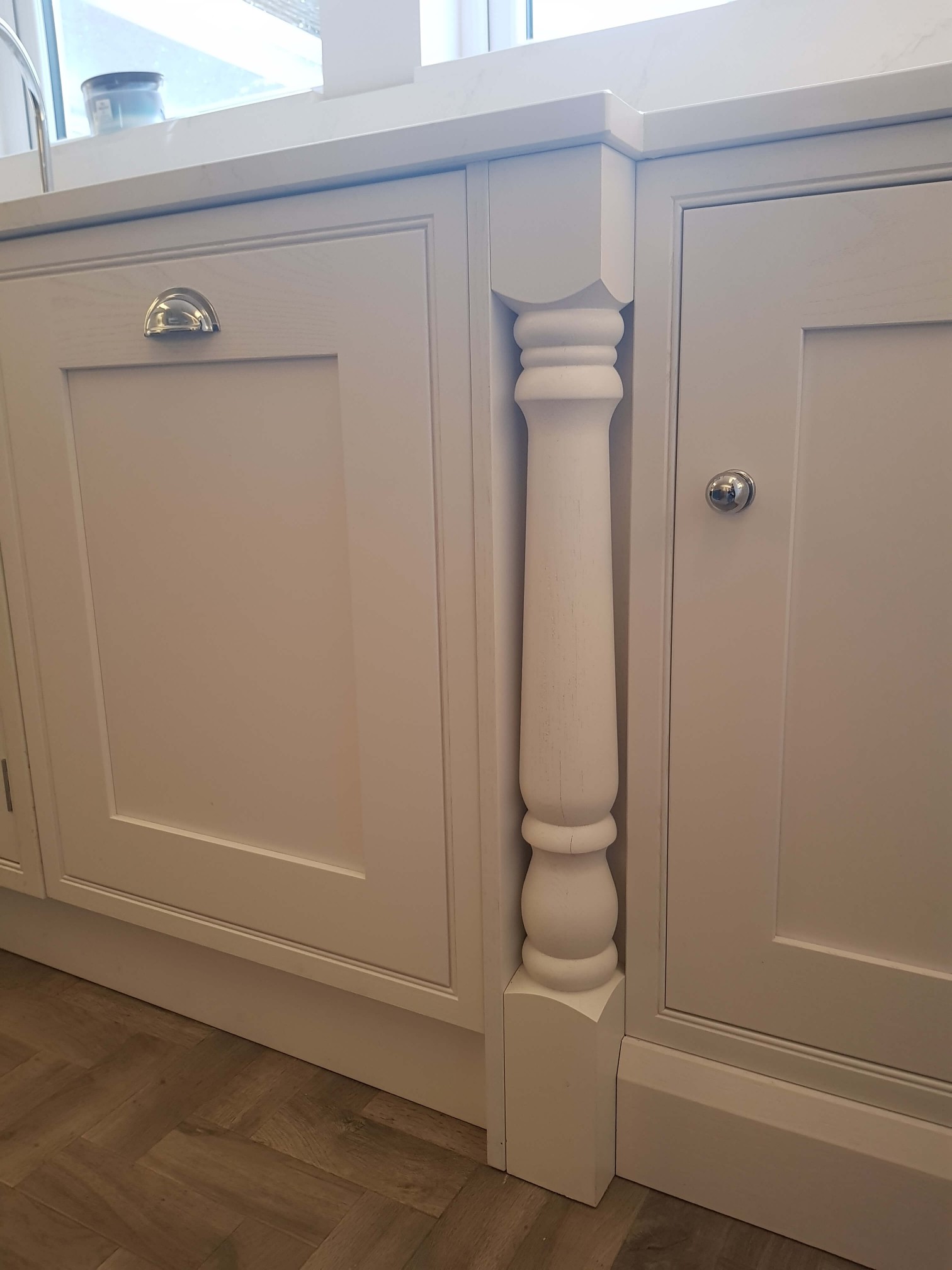 Bespoke Inframe Kitchen Unit Detail