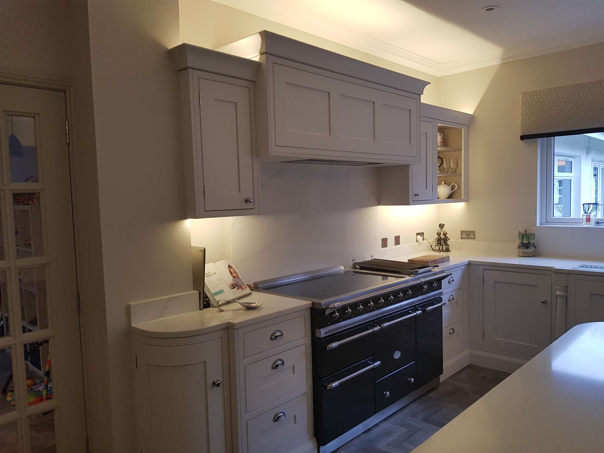 Bespoke Inframe Kitchen Range and hood